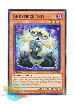 画像1: 英語版 LVAL-EN082 Ghostrick Yeti ゴーストリック・イエティ (ノーマル) 1st Edition