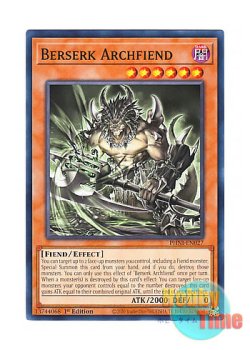 画像1: 英語版 PHNI-EN027 Berserk Archfiend バーサーク・デーモン (ノーマル) 1st Edition