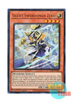 画像1: 英語版 LEDE-EN002 Silent Swordsman Zero サイレント・ソードマン・ゼロ (ウルトラレア) 1st Edition