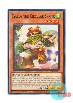 画像1: 英語版 LEDE-EN031 Cyclos the Circular Sprite 円喚妖精キクロス (ノーマル) 1st Edition