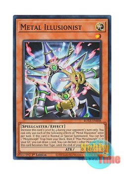 画像1: 英語版 ROTA-EN008 Metal Illusionist 鋼鉄の幻想師 (スーパーレア) 1st Edition