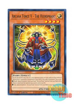 画像1: 英語版 SUDA-EN004 Arcana Force V - The Hierophant アルカナフォースV－THE HIEROPHANT (ノーマル) 1st Edition