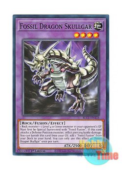 画像1: 英語版 BLC1-EN133 Fossil Dragon Skullgar 新生代化石竜 スカルガー (ノーマル) 1st Edition