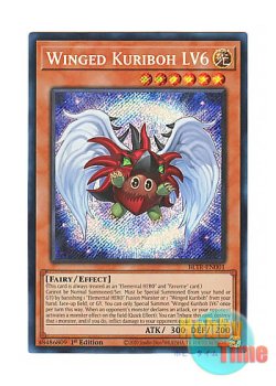 画像1: 英語版 BLTR-EN001 Winged Kuriboh LV6 ハネクリボー LV６ (シークレットレア) 1st Edition