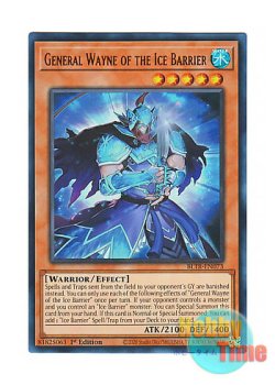 画像1: 英語版 BLTR-EN073 General Wayne of the Ice Barrier 氷結界の虎将 ウェイン (ウルトラレア) 1st Edition