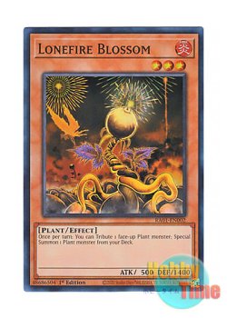 画像1: 英語版 RA01-EN002 Lonefire Blossom ローンファイア・ブロッサム (スーパーレア) 1st Edition