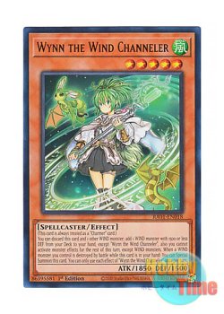 画像1: 英語版 RA01-EN018 Wynn the Wind Channeler 風霊媒師ウィン (ウルトラレア) 1st Edition