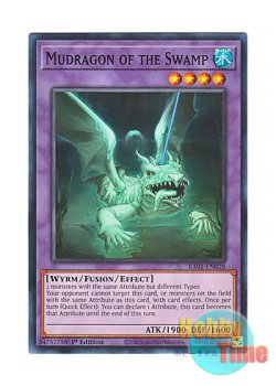 画像1: 英語版 RA01-EN028 Mudragon of the Swamp 沼地のドロゴン (スーパーレア) 1st Edition