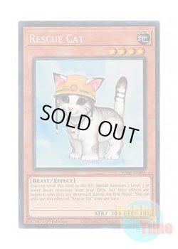 画像1: 英語版 RA02-EN001 Rescue Cat レスキューキャット (プリズマティックコレクターズレア) 1st Edition