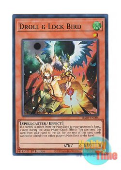 画像1: 英語版 RA02-EN006 Droll & Lock Bird ドロール＆ロックバード (スーパーレア) 1st Edition