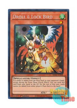 画像1: 英語版 RA02-EN006 Droll & Lock Bird ドロール＆ロックバード (プリズマティックコレクターズレア) 1st Edition