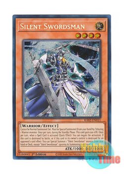 画像1: 英語版 RA02-EN011 Silent Swordsman 沈黙の剣士－サイレント・ソードマン (シークレットレア) 1st Edition