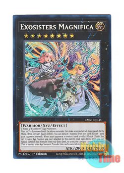 画像1: 英語版 RA02-EN038 Exosisters Magnifica エクソシスターズ・マニフィカ (シークレットレア) 1st Edition