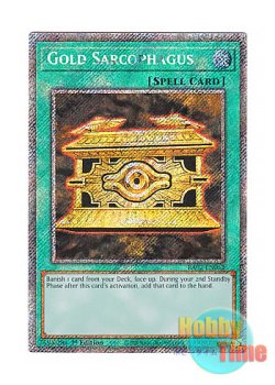 画像1: 英語版 RA02-EN052 Gold Sarcophagus 封印の黄金櫃 (プラチナシークレットレア) 1st Edition