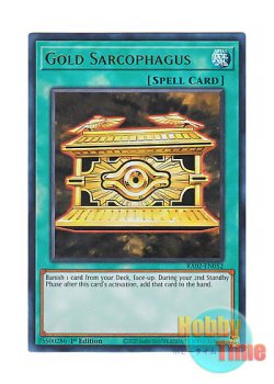 画像1: 英語版 RA02-EN052 Gold Sarcophagus 封印の黄金櫃 (ウルトラレア) 1st Edition