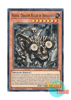 画像1: 英語版 RA03-EN008 Redox, Dragon Ruler of Boulders 巌征竜－レドックス (スーパーレア) 1st Edition