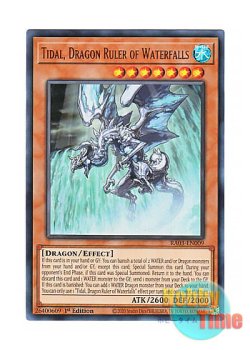 画像1: 英語版 RA03-EN009 Tidal, Dragon Ruler of Waterfalls 瀑征竜－タイダル (ウルトラレア) 1st Edition