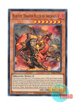 画像1: 英語版 RA03-EN010 Blaster, Dragon Ruler of Infernos 焔征竜－ブラスター (ウルトラレア) 1st Edition