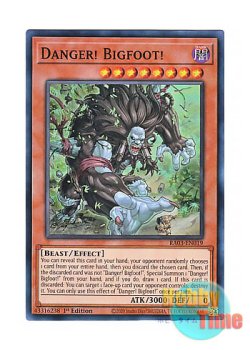 画像1: 英語版 RA03-EN019 Danger! Bigfoot! 未界域のビッグフット (スーパーレア) 1st Edition