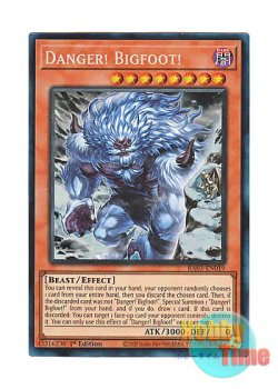 画像1: 英語版 RA03-EN019 Danger! Bigfoot!【Alternate Art】 未界域のビッグフット【イラスト違い】 (プリズマティックコレクターズレア) 1st Edition