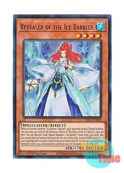 画像1: 英語版 RA03-EN028 Revealer of the Ice Barrier 氷結界の照魔師 (ウルトラレア) 1st Edition