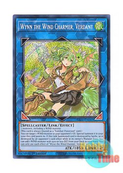 画像1: 英語版 RA03-EN045 Wynn the Wind Charmer, Verdant 蒼翠の風霊使いウィン (シークレットレア) 1st Edition