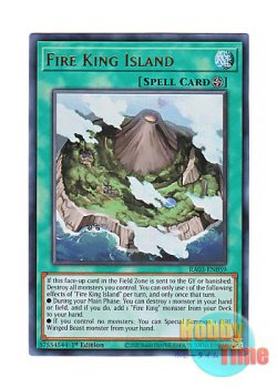 画像1: 英語版 RA03-EN059 Fire King Island 炎王の孤島 (ウルトラレア) 1st Edition