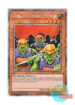 画像1: 英語版 RA03-EN101 Goblin Attack Force ゴブリン突撃部隊 (プラチナシークレットレア) 1st Edition