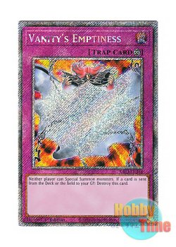 画像1: 英語版 RA03-EN246 Vanity's Emptiness 虚無空間 (プラチナシークレットレア) 1st Edition