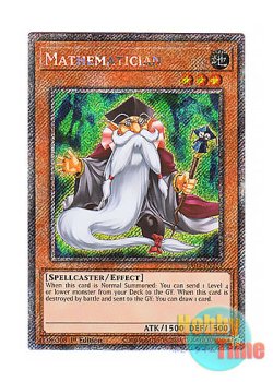 画像1: 英語版 RA04-EN223 Mathematician マスマティシャン (プラチナシークレットレア) 1st Edition