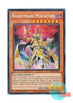 画像1: 英語版 MP24-EN093 Nightmare Magician 幻惑の魔術師 (プリズマティックシークレットレア) 1st Edition