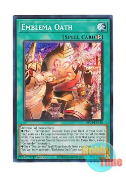 画像1: 英語版 MP24-EN146 Emblema Oath 誓いのエンブレーマ (プリズマティックシークレットレア) 1st Edition