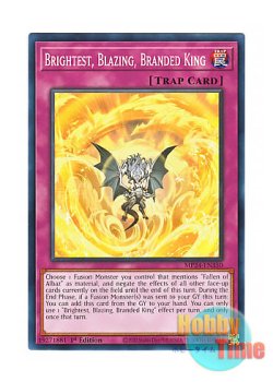 画像1: 英語版 MP24-EN350 Brightest, Blazing, Branded King 赫ける王の烙印 (ノーマル) 1st Edition