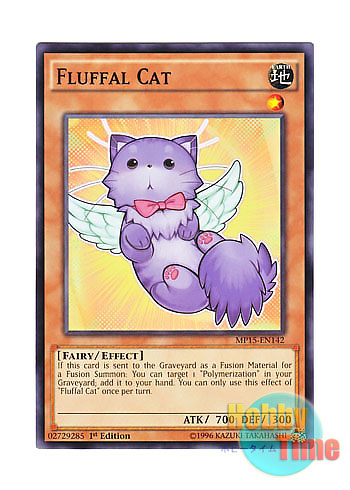 英語版 MP15-EN142 Fluffal Cat ファーニマル・キャット (ノーマル) 1st Edition
