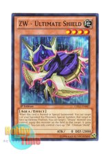 画像: 英語版 CBLZ-EN007 ZW - Ultimate Shield ZW－玄武絶対聖盾 (ノーマル) 1st Edition