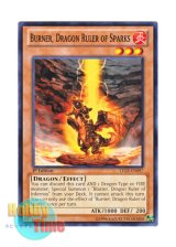 画像: 英語版 LTGY-EN097 Burner, Dragon Ruler of Sparks 炎征竜－バーナー (ノーマル) 1st Edition