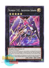 画像: 英語版 PRIO-EN044 Number C102: Archfiend Seraph CNo.102 光堕天使ノーブル・デーモン (スーパーレア) 1st Edition