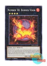 画像: 英語版 DUEA-EN094 Number 58: Burner Visor No.58 炎圧鬼バーナー・バイサー (ノーマル) 1st Edition