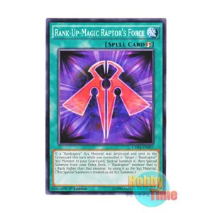 画像: 英語版 CORE-EN057 Rank-Up-Magic Raptor's Force RUM－ラプターズ・フォース (ノーマル) 1st Edition