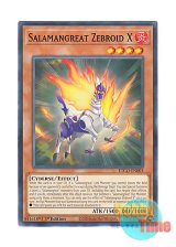 画像: 英語版 ETCO-EN003 Salamangreat Zebroid X 転生炎獣ゼブロイドX (ノーマル) 1st Edition