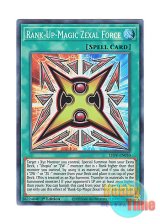 画像: 英語版 LIOV-EN050 Rank-Up-Magic Zexal Force RUM－ゼアル・フォース (スーパーレア) 1st Edition