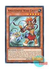 画像: 英語版 DABL-EN095 Amazoness War Chief アマゾネスの戦士長 (ノーマル) 1st Edition