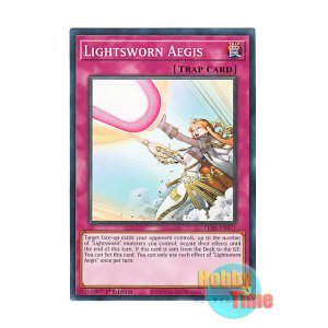 画像: 英語版 LEDE-EN077 Lightsworn Aegis ライトロード・アイギス (ノーマル) 1st Edition