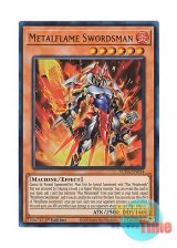 画像: 英語版 SUDA-EN014 Metalflame Swordsman 鋼炎の剣士 (ウルトラレア) 1st Edition