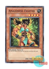 画像: 英語版 GLD3-EN005 Amazoness Fighter アマゾネスの格闘戦士 (ノーマル) Limited Edition