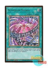 画像: 英語版 MGED-EN051 Numeron Storm ヌメロン・ストーム (プレミアムゴールドレア) 1st Edition