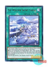 画像: 英語版 MGED-EN098 The Weather Snowy Canvas 雪の天気模様 (レア：ゴールド) 1st Edition