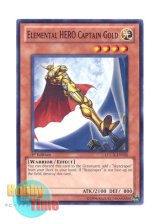 画像: 英語版 LCGX-EN026 Elemental HERO Captain Gold Ｅ・ＨＥＲＯ キャプテン・ゴールド (ノーマル) 1st Edition