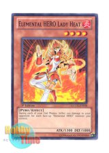 画像: 英語版 LCGX-EN038 Elemental HERO Lady Heat Ｅ・ＨＥＲＯ レディ・オブ・ファイア (ノーマル) 1st Edition