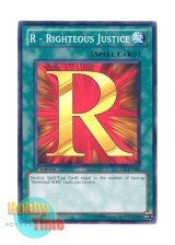 画像: 英語版 LCGX-EN090 R - Righteous Justice Ｒ－ライトジャスティス (ノーマル) 1st Edition